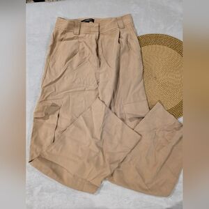 Dynamite Ladies Tan Cargo Pants